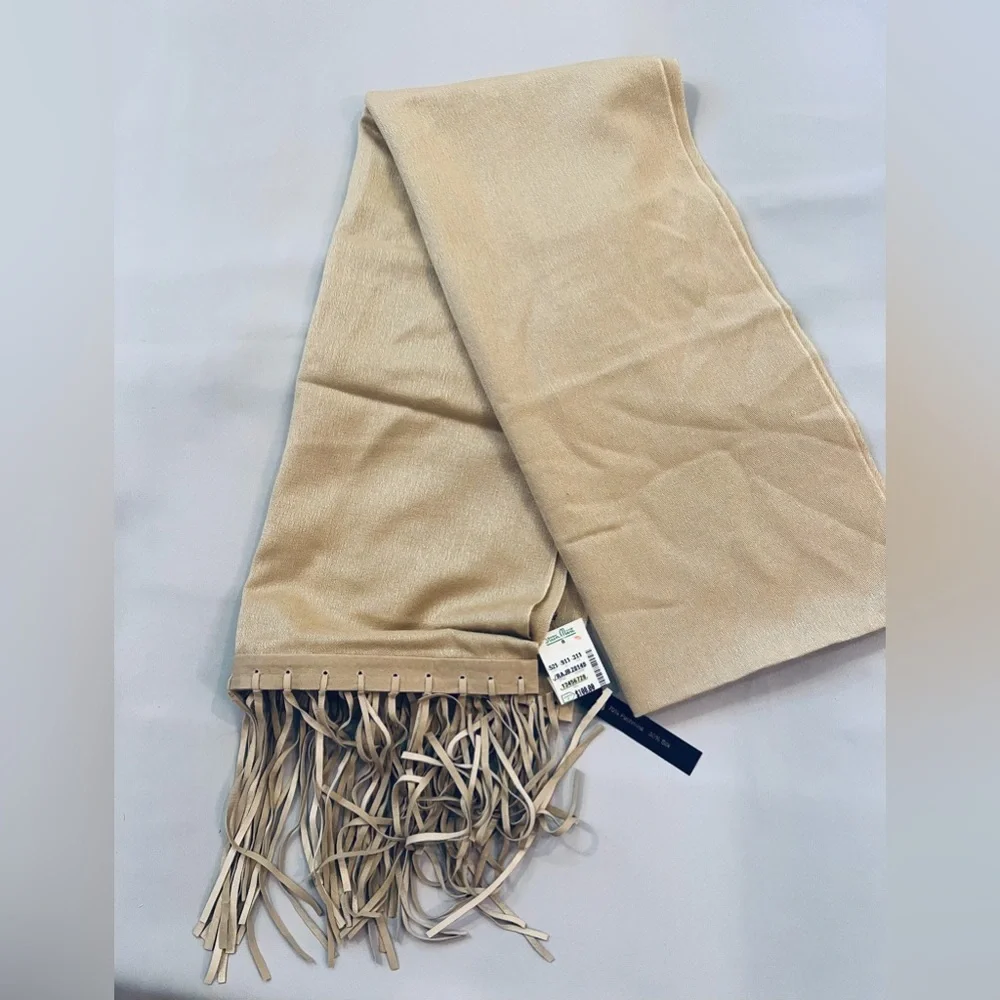SOBHA 70%‎ CASHMERE 30% Silk Beige Sobha Scarf